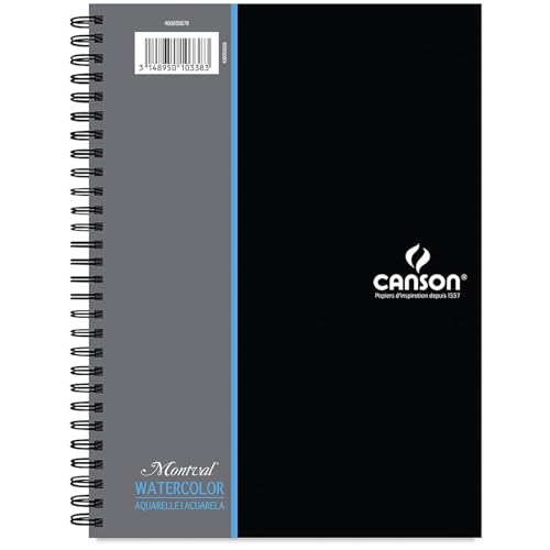 Canson Artist Series Watercolor Paper, Wirebound Pad,...