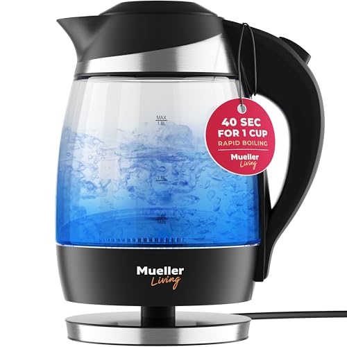 Mueller Living Electric Kettle, Electric Tea Kettle for...