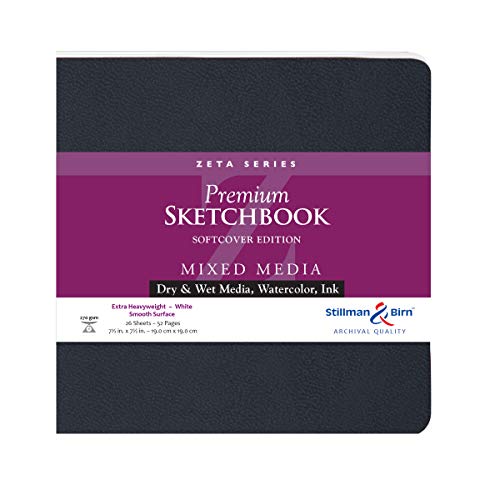 Stillman & Birn Zeta Series Softcover Sketchbook, 7.5' x...